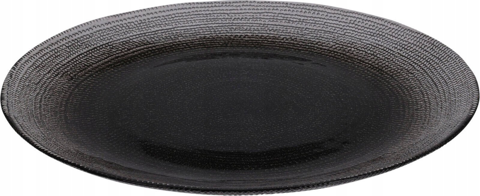 Home Styling Collection Szklany talerz płaski LAKRIS, Ø 28 cm