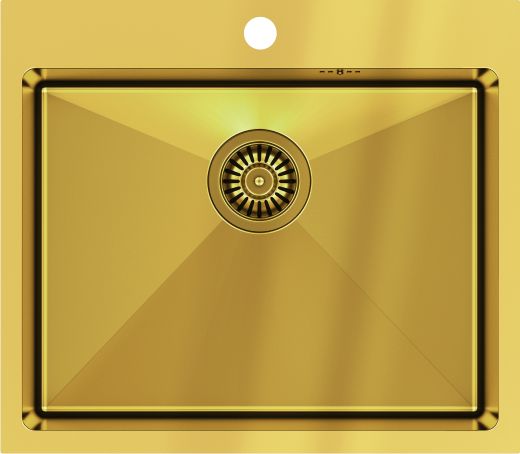 Zlewozmywak Quadron RUSSEL 110 SteelQ PVD złoty