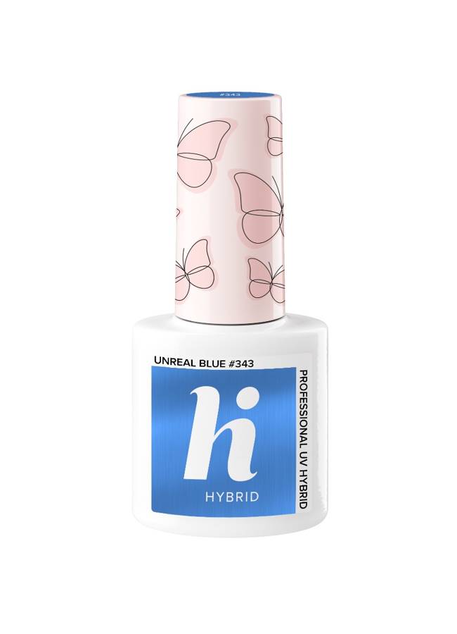 Hi Hybrid Hi Hybrid Lakier hybrydowy Butterfly #343 Unreal Blue 5ml