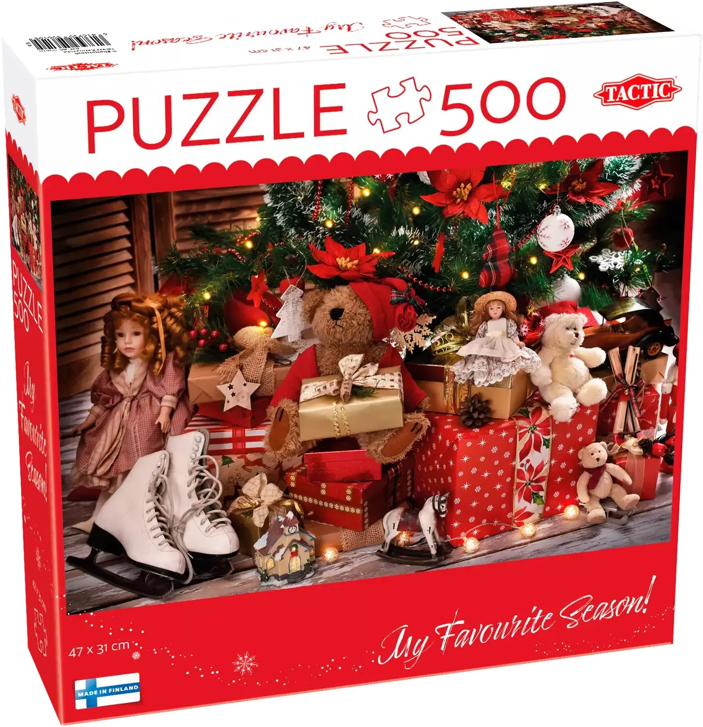 Puzzle 500 Christmas presents and toys