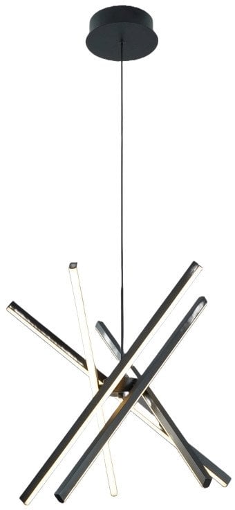 PENDANT LED LIGHT SIBIU 48W 4000K BLACK