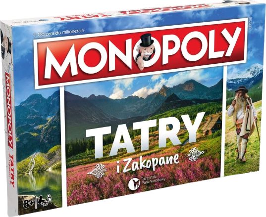 Winning Moves Gra planszowa Monopoly Zakopane i Tatry