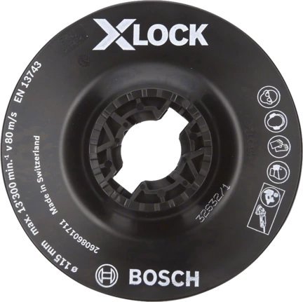 Bosch Bosch X-LOCK backing pad soft, O 115mm, sanding pad