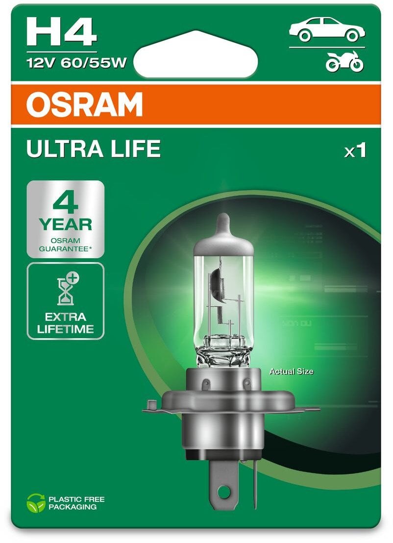 CAR LIGHT OSRAM 64193ULT 60/55W 12V H4