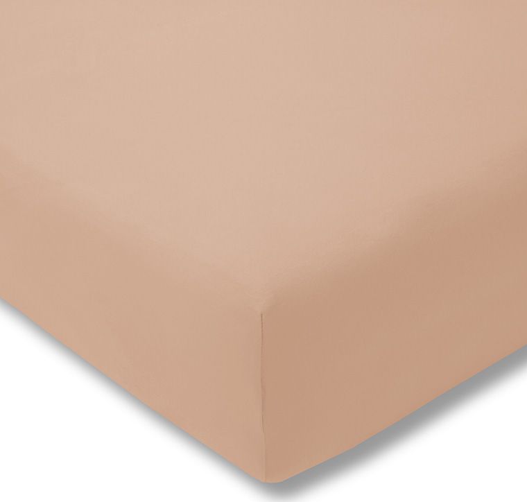 Estella Prześcieradło z gumką zwirnjersey 100x200 cm SAHARA jersey