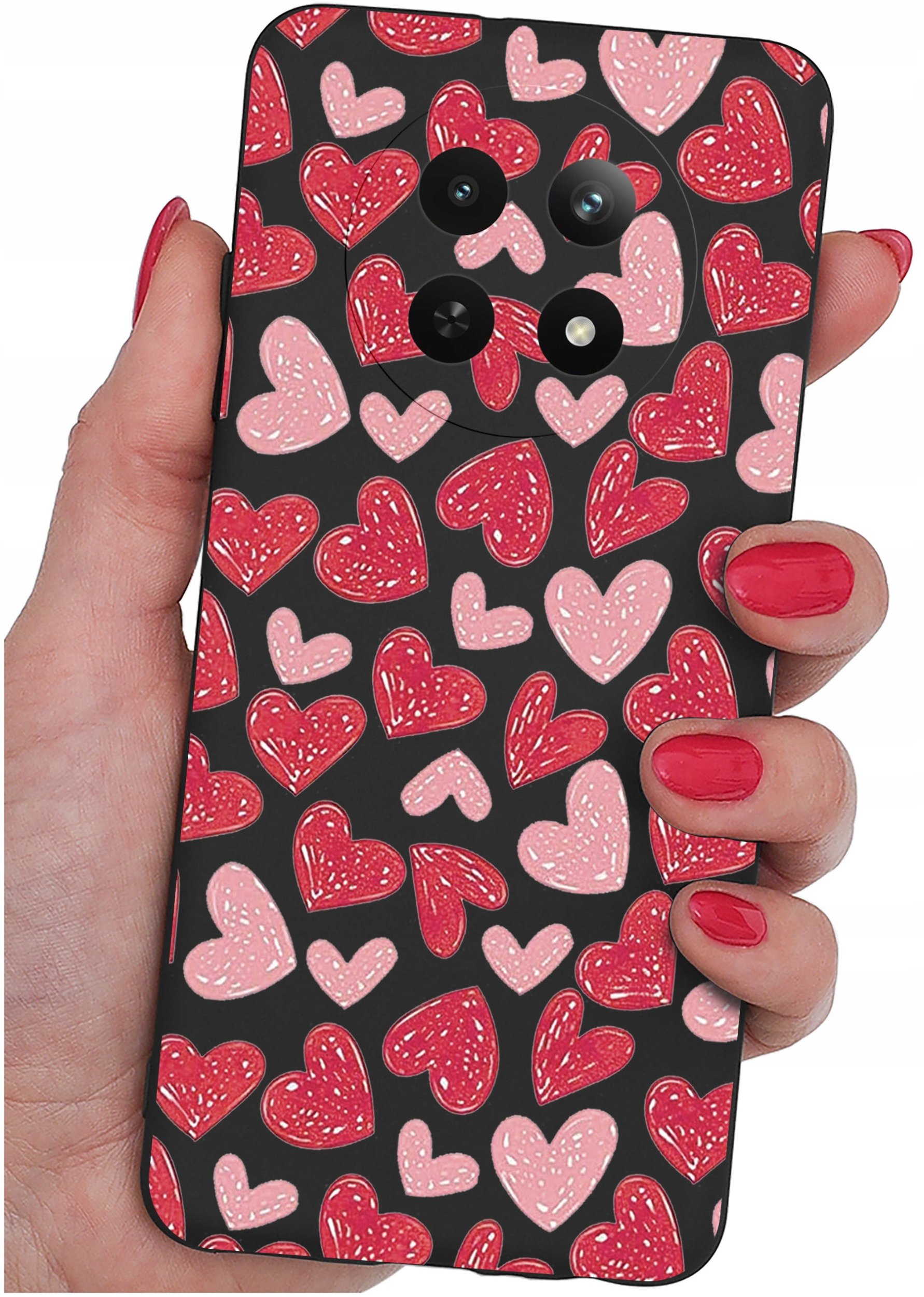 Etui do Realme 12 5G | 12x 5G WZORY |SILIKONOWE MATT CASE + SZKŁO 9H