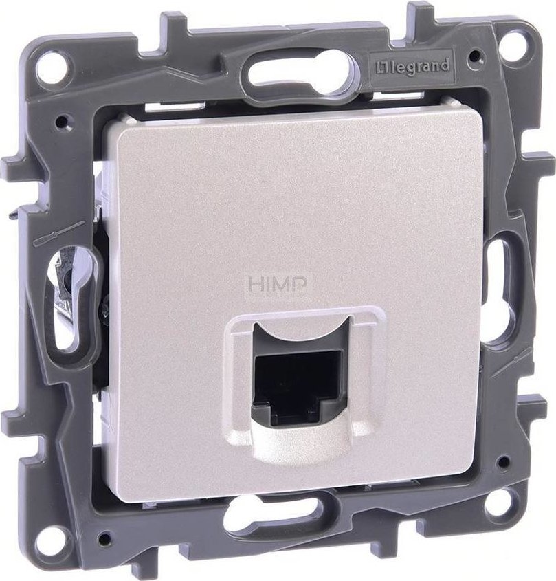 Legrand Niloe Selection Gniazdo RJ45 kat. 5 UTP perła 762471