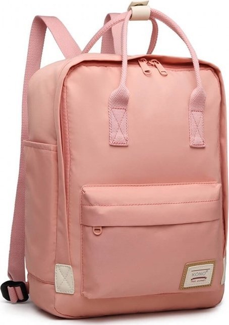 Kono Pudrowy plecak vintage damski KN02