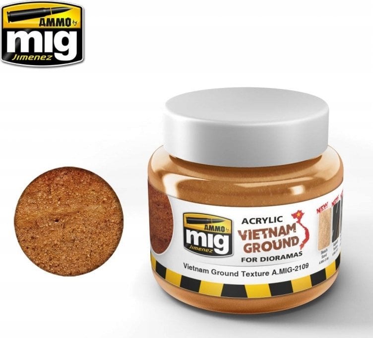 Vallejo Ammo: Acrylic Mud for Dioramas - Vietnam Ground (250 ml)