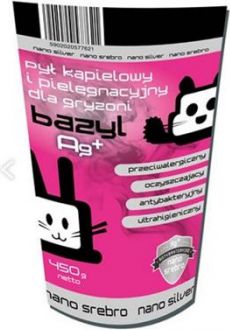 Celpap BAZYL Ag+ PYŁ PIELĘGNACYJNY DLA GRYZONI 450g