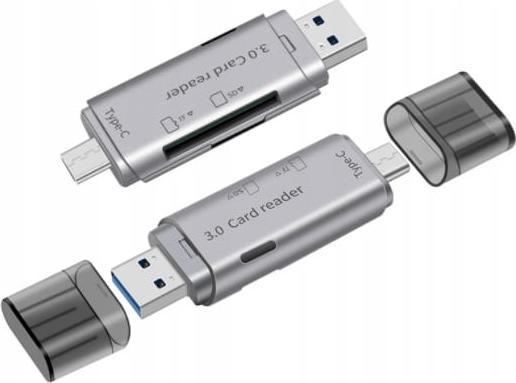 Czytnik Zenwire Czytnik Kart SD MicroSD TF USB 3.0 USB-C OTG 5Gb/s