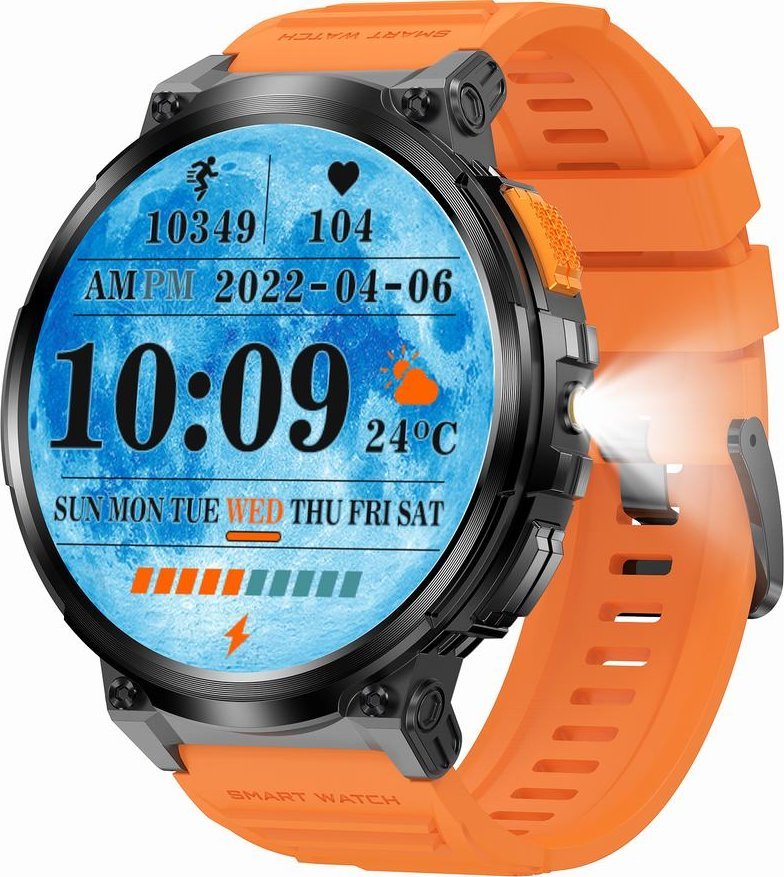 Smartwatch Gravity GT23-3 Pomarańczowy (GT23)