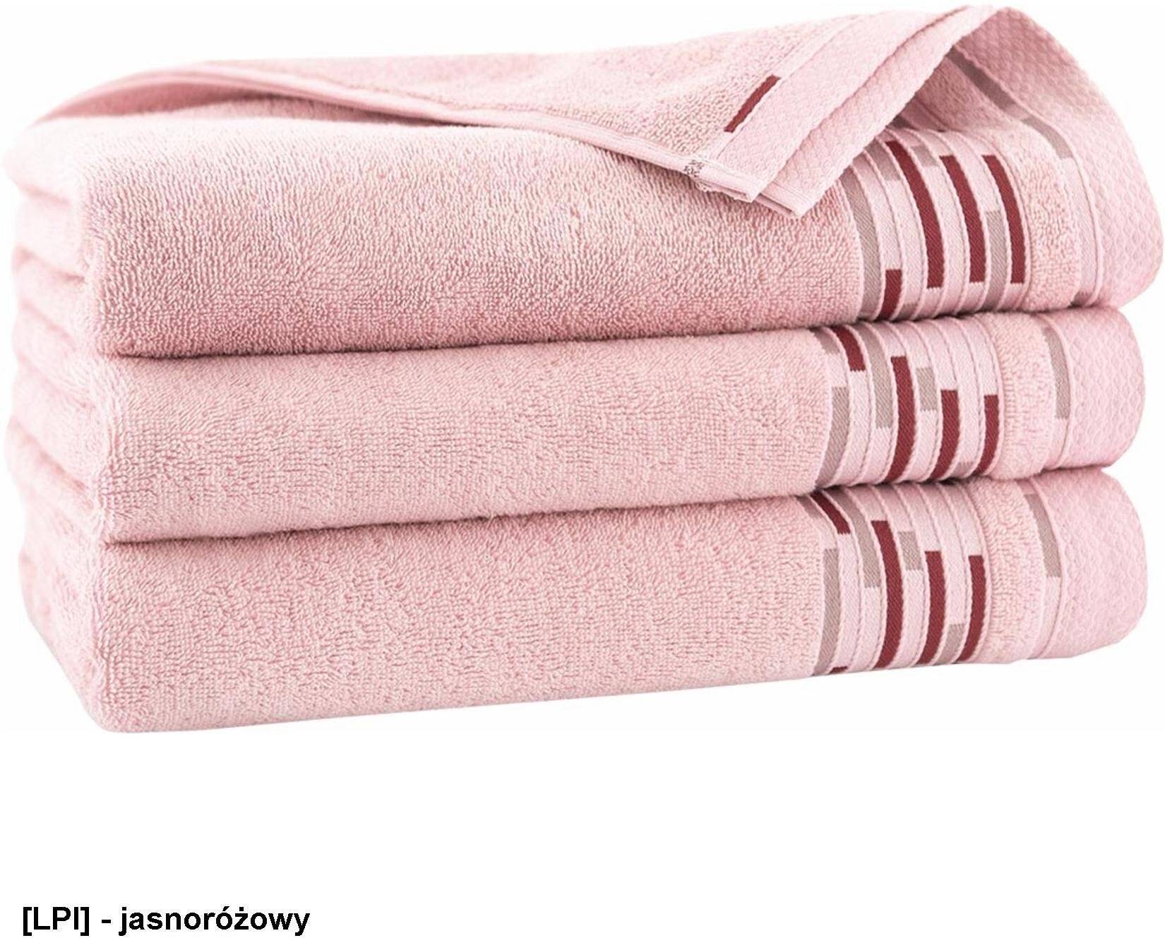 TGRAFIK70X140 - ręcznik - ciemnobrązowy