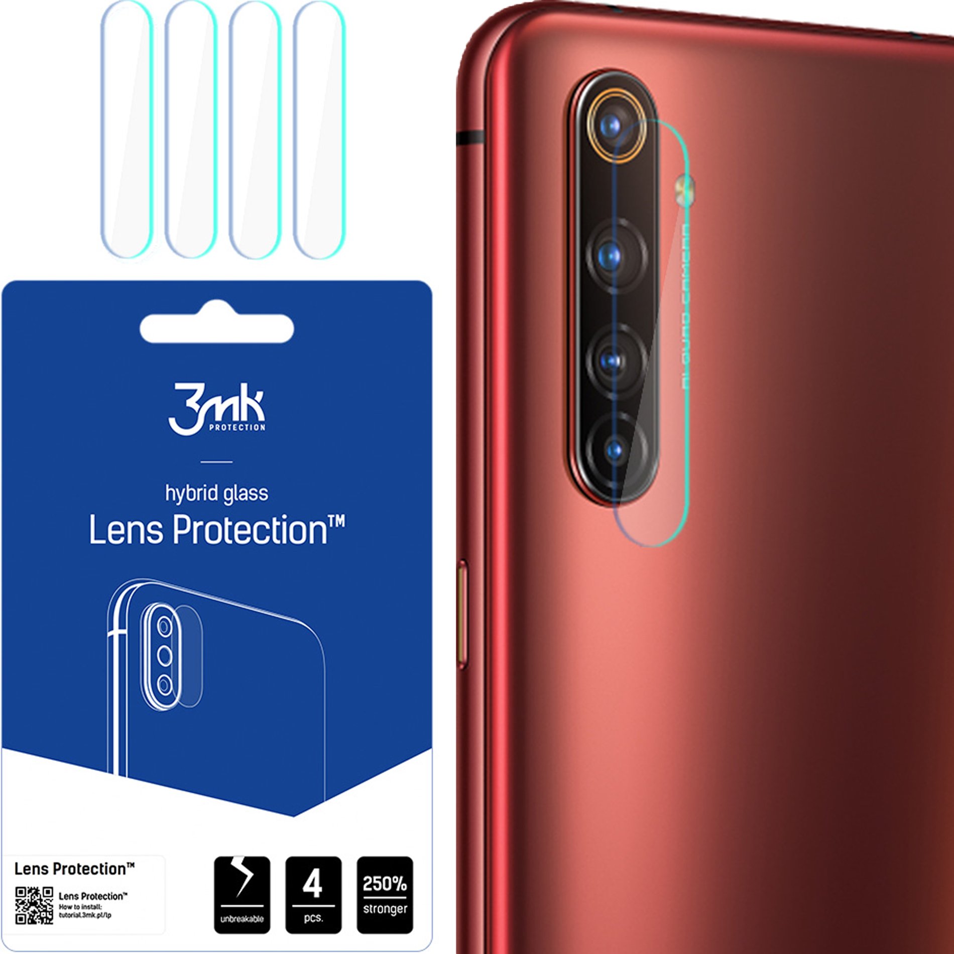 REALME X50 PRO 5G - 3MK LENS PROTECTION