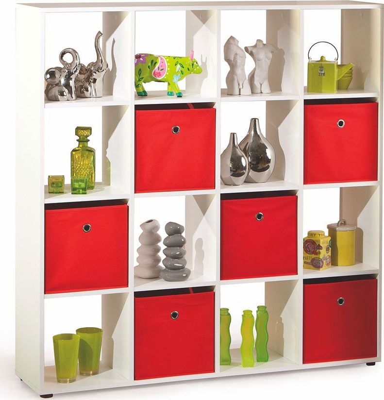 Elior Regał kwadrat Maleo 3X - biały