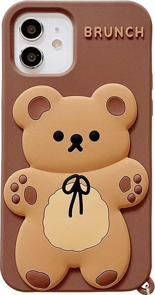 GEL ETUI DO IPHONE 13 PRO CASE OBUDOWA BRUNCH MIŚ