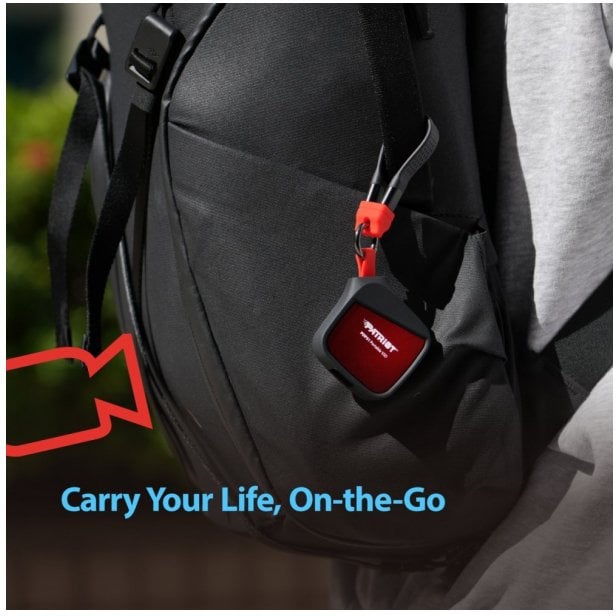 Dysk zewnętrzny SSD Patriot External SSD PDP31 2TB M.2 2230 Type-C 1000MBS/1000MBS