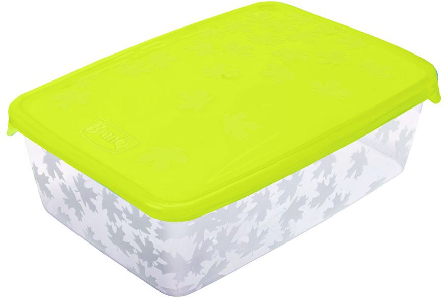 Quiselle RUKKOLA prostokątny pojemnik 1,35l zielony (PLBR 519)
