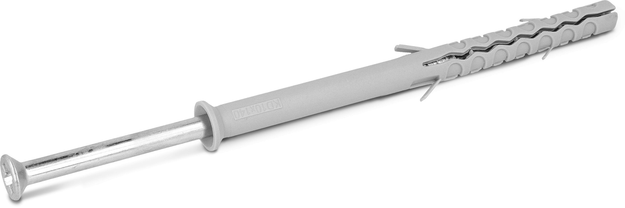 Koelner/Rawlplug Kołek ramowy KDS 10 x 120mm z długą strefą rozporu z wkrętem typu PZ, 10szt - 12bl