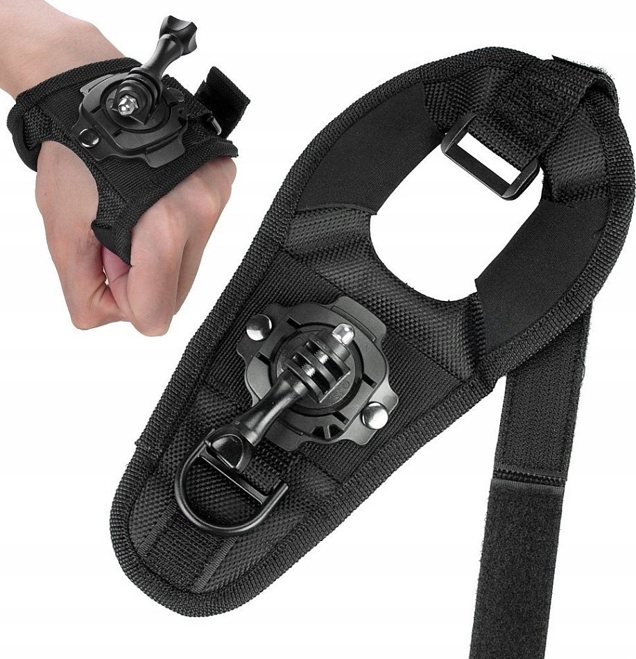 SunnyLife UCHWYT OPASKA OBROTOWA NA RĘKĘ 360 STOPNI NA RĘKĘ DŁOŃ DO GOPRO DJI OSMO POCKET ITP.