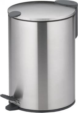 Kosz na śmieci Kela kosz na śmieci Mats 3 litry 23 x 17 cm stal nierdzewna chrom