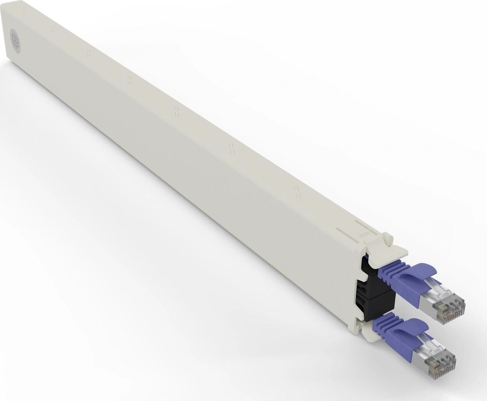 PATCHBOX CONEX8STPVI kabel sieciowy Fioletowy 0,8 m Cat6a U/FTP (STP)