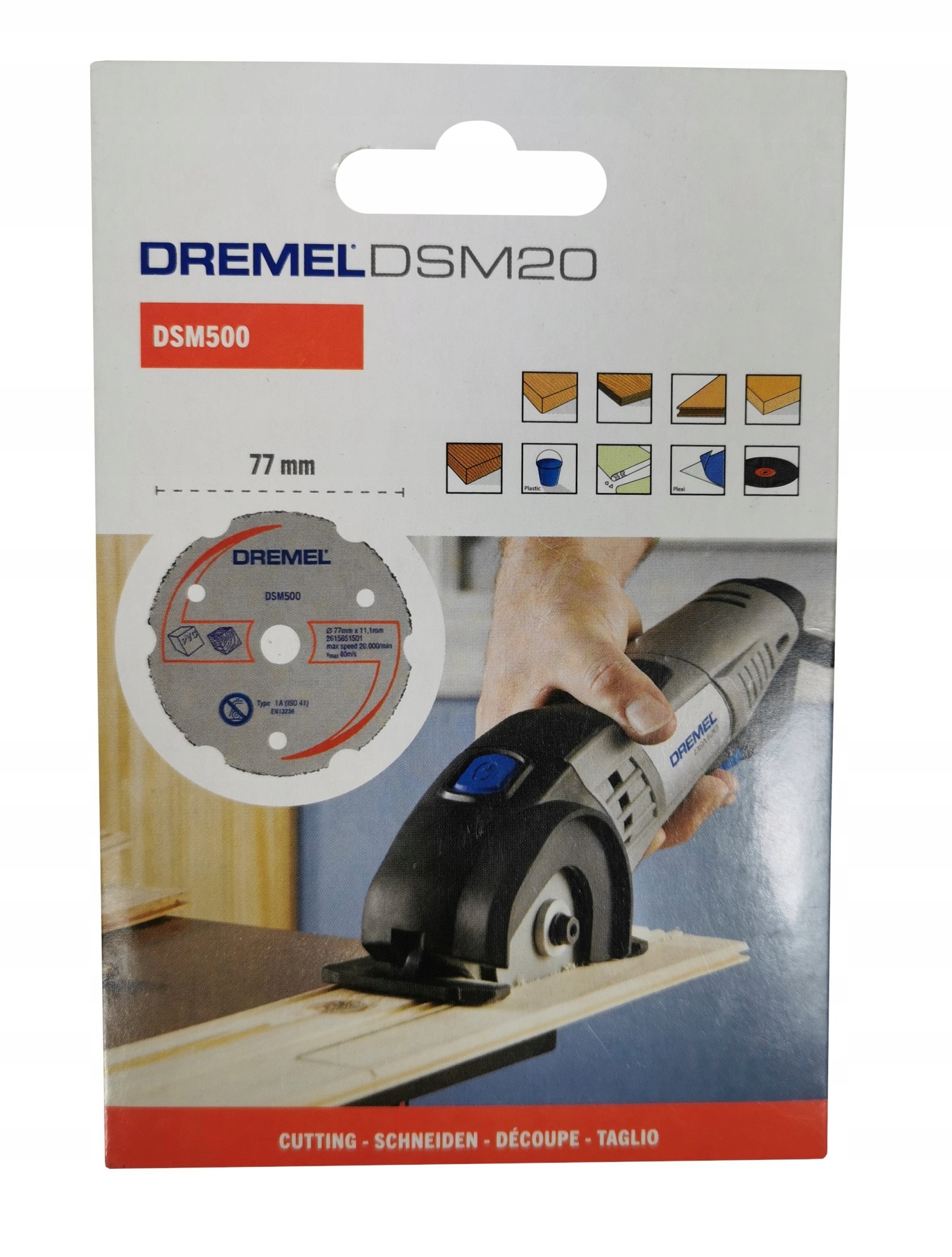 DSM500 MP CUTTING WHEEL CARTON