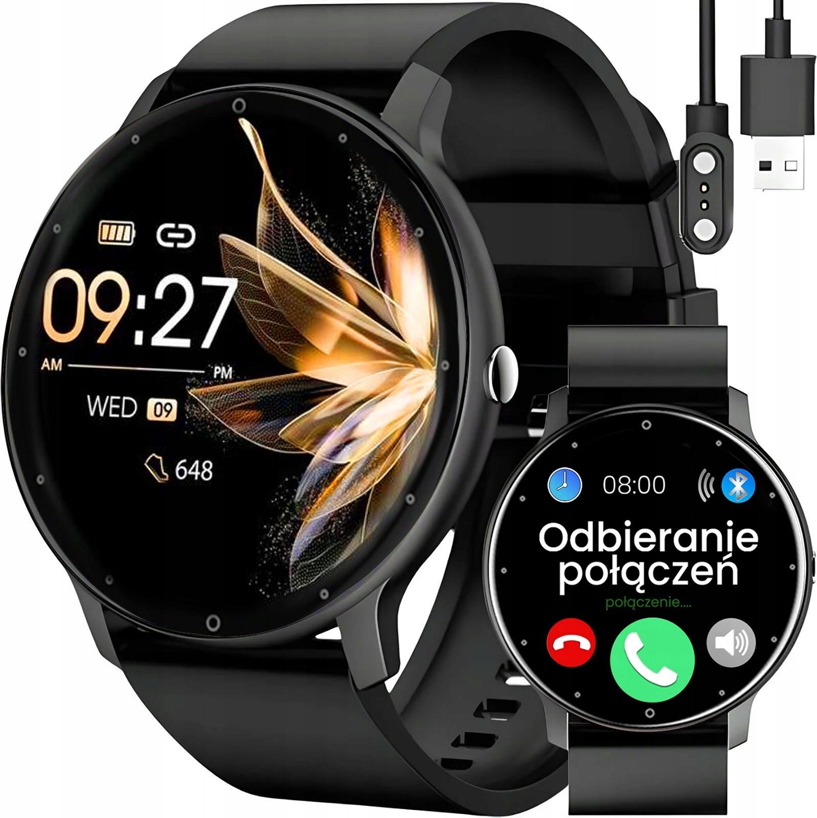 Zegarek SMARTWATCH Rubicon F16PROF black