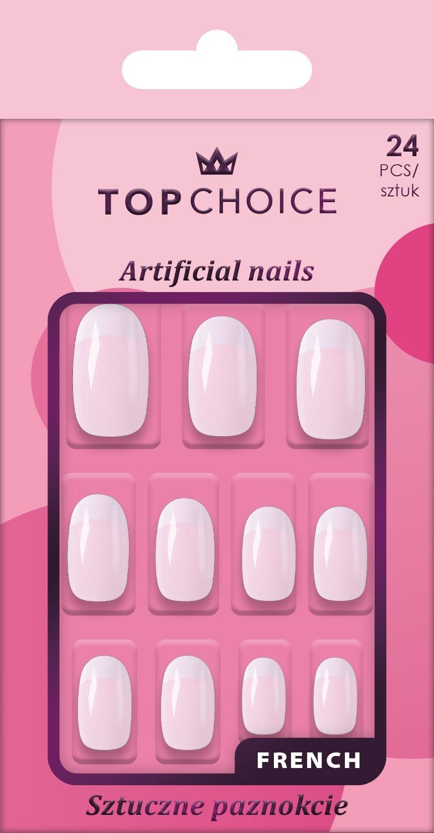 TOP CHOICE Sztuczne paznokcie