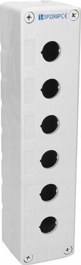 Spamel SP22K6P - Kaseta sterownicza 6-otworowa