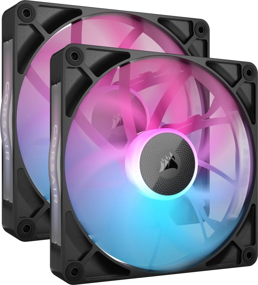 Wentylator Corsair iCUE LINK RX140 RGB Czarny 2-pack (CO-9051020-WW)