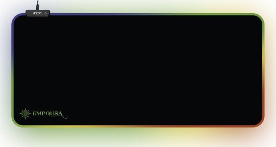 Podkładka Inca INCA Gaming Mauspad IMP-022 RGB-LED, 770x295x3mm, SW retail