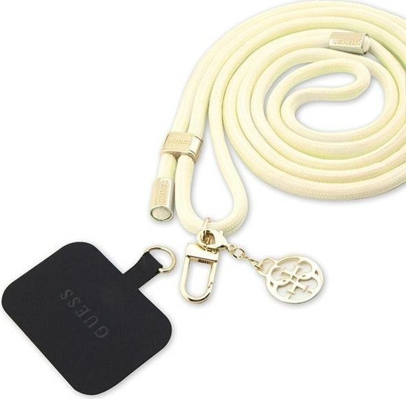 Guess Guess GUOUCNMG4EE Universal CBDY Cord pasek beżowy/beige