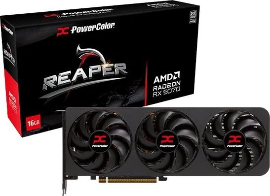 Karta graficzna POWERCOLOR Reaper Radeon RX 9070 16GB GDDR6 (RX9070 16G-A)