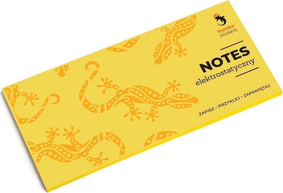 Panta Plast Notes elektrostatyczny żółty 100 karteczek