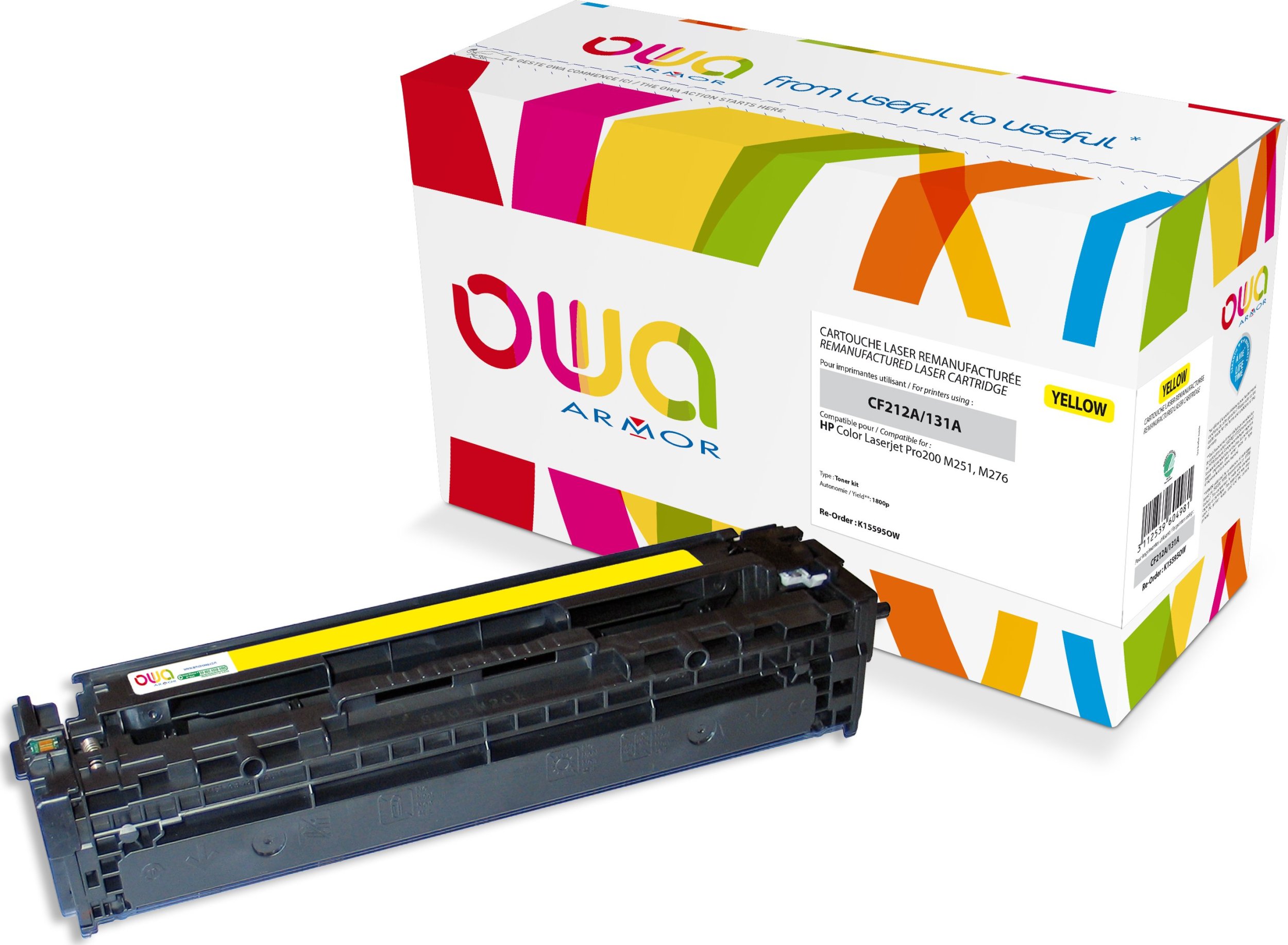 Toner OWA Armor Yellow Zamiennik 131A (K15595OW)