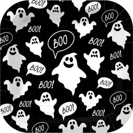 Paw Talerze papierowe kwadratowe eko 23cm 10szt