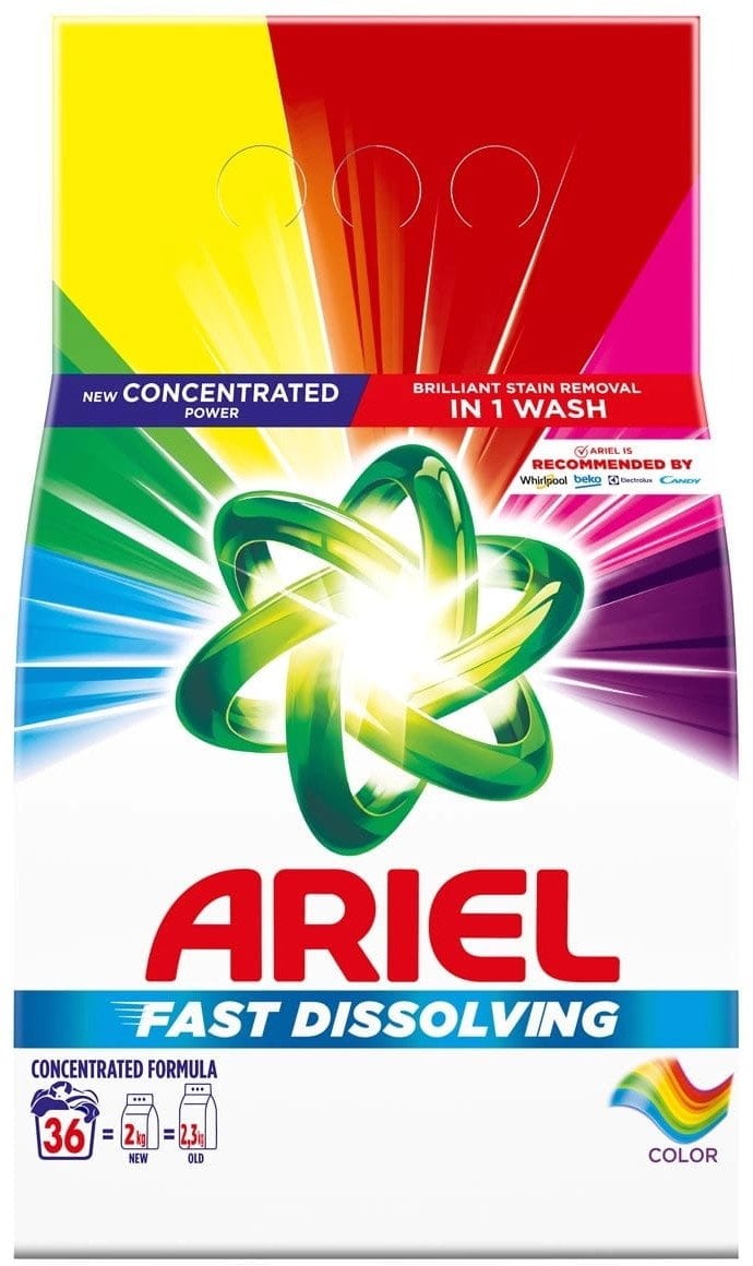 Ariel Proszek do tkanin kolorowych Fast Dissolving 1.98 kg
