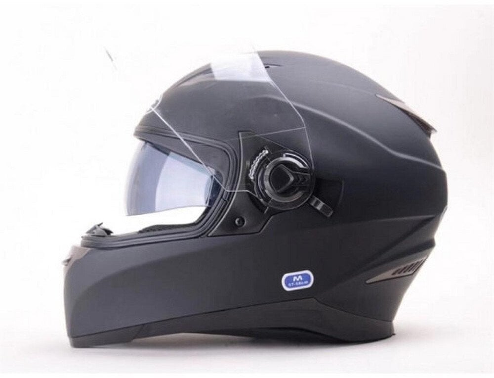 MOTORCYCLE HELMET HD-09B SIZEXL BLACK