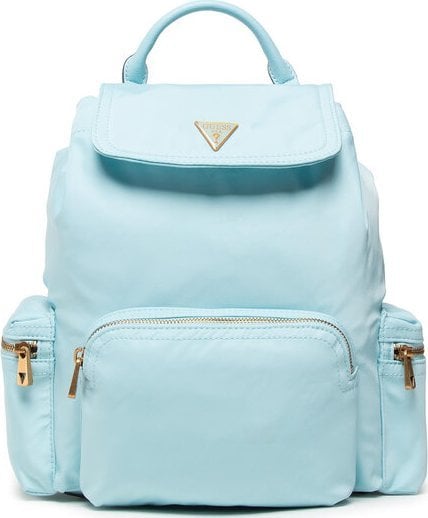 Guess, Gemma, Polyester, Textile Backpack, Aqua, 204669, For Women, 22 x 30 x 9.5 cm For Women