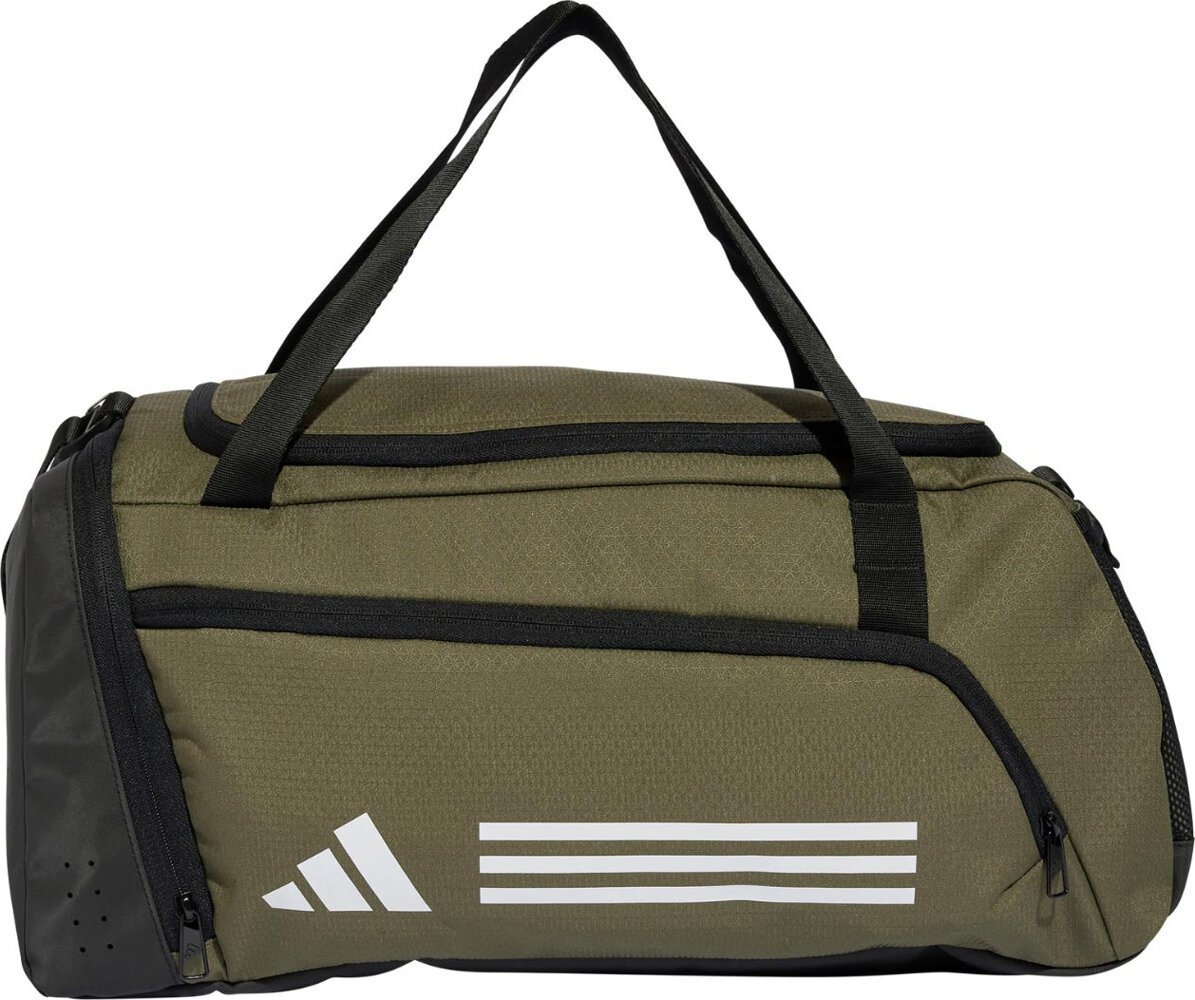 Adidas Torba sportowa Essentials 3-Stripes Duffel S oliwkowa (IZ1907)