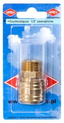 Airpress Szybkozłącze 1/2 gwint zewnętrzny (4301506)