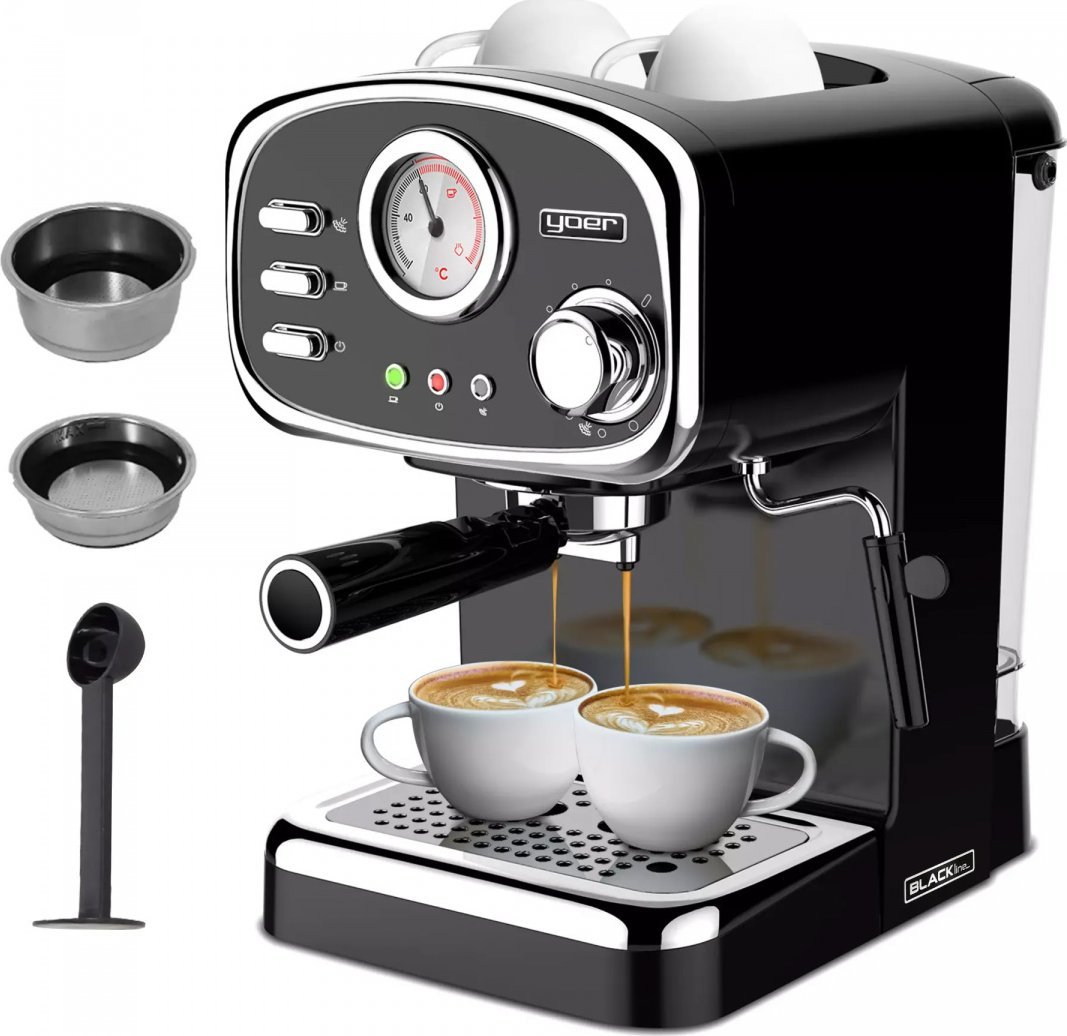 Ekspres ciśnieniowy Yoer Breve EM01BK