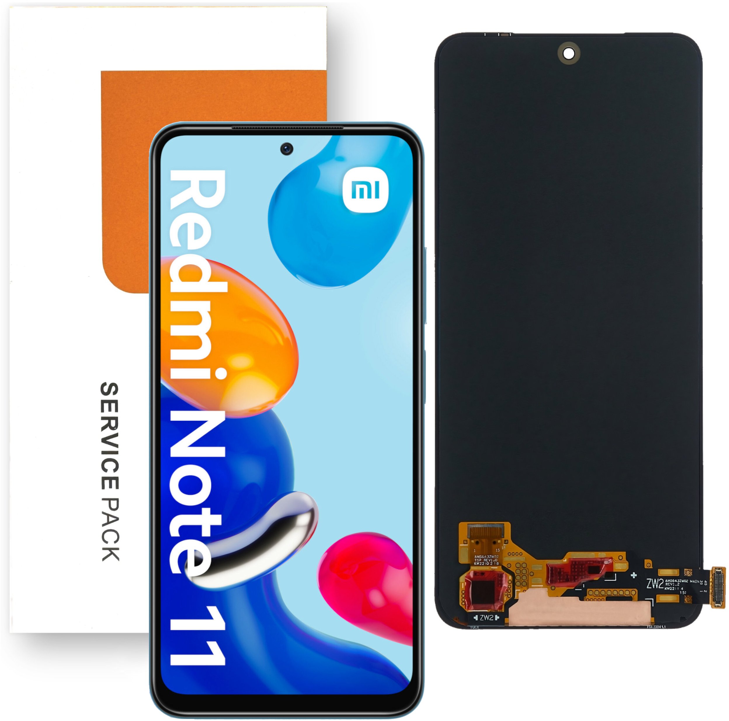 Wyświetlacz do Xiaomi Redmi Note 11 / 11S LCD 2201117SY Oryginał Mobilepart