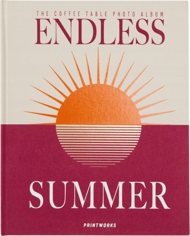 Printworks Printworks Photo Album Endless Summer, Maroon