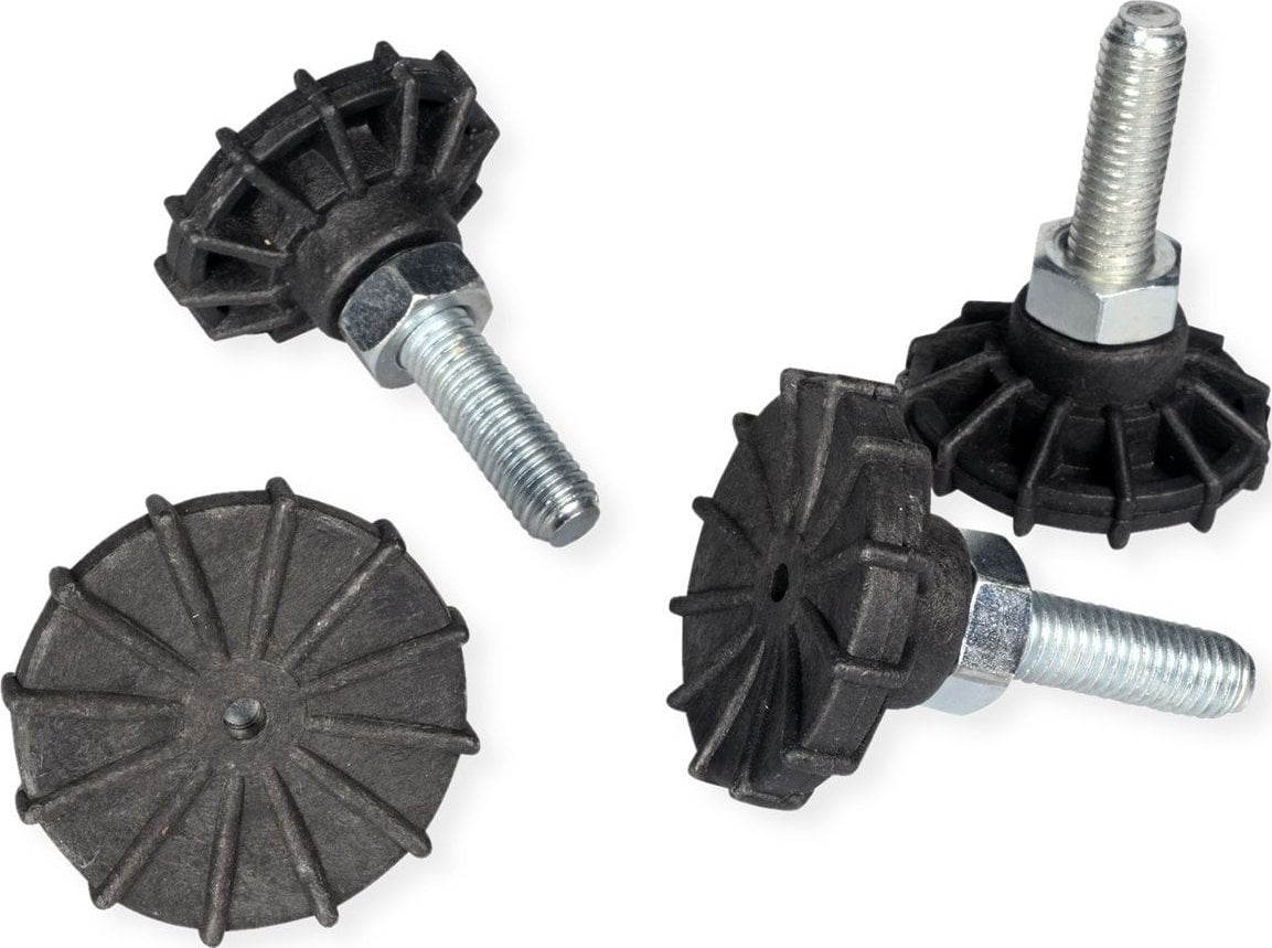 Roline ROLINE 48,26cm 19Zoll Nivellierfusse 4 Stuck