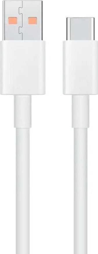 Kabel USB Techonic USB-A - USB-C 1 m Biały (5903396133022)