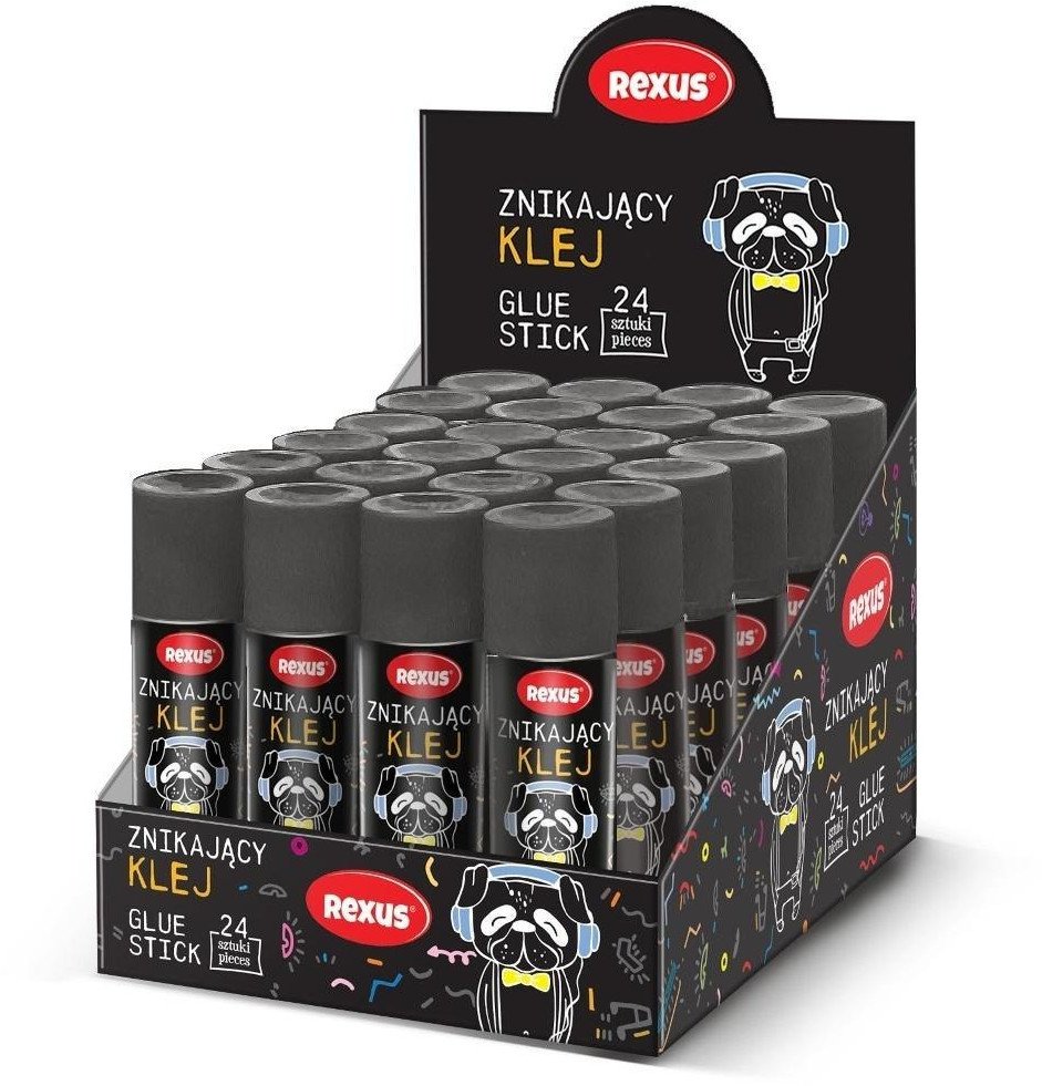 Klej znikający 15g Rexus Teens (24szt)