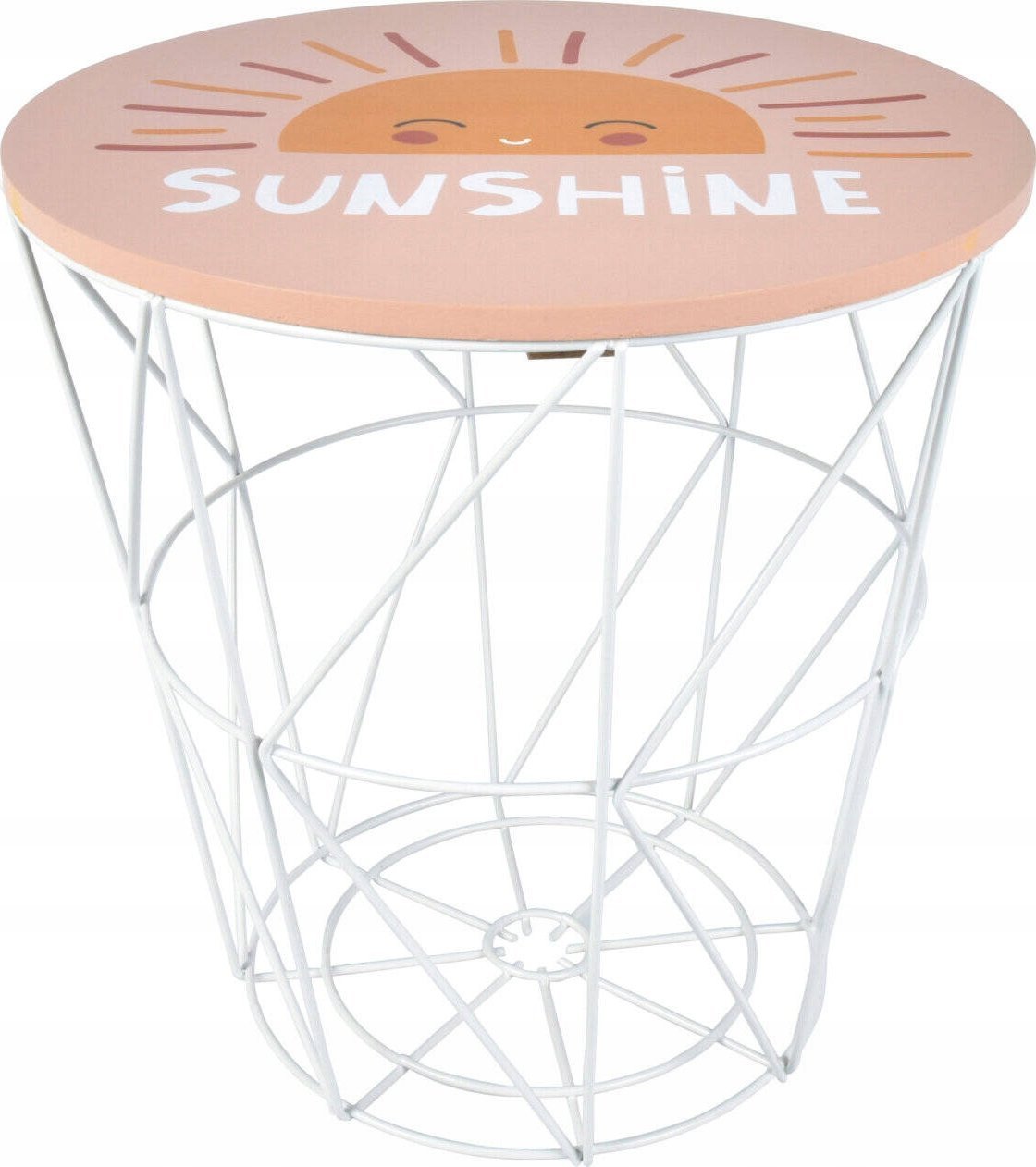 Home Styling Collection Stolik dziecięcy z funkcją przechowywania, Ø 30 cm