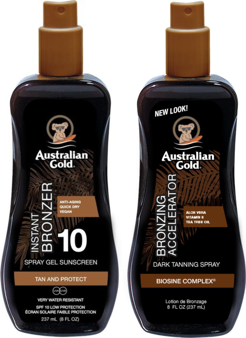 Australian Gold Spray Bronzer SPF10 + Tanning Accelerator Spray